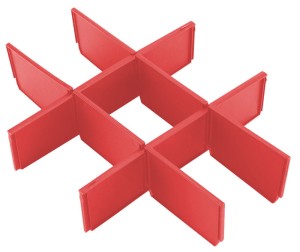 Przegródki do skrzyni z 3 szufladami Milwaukee 4932479104