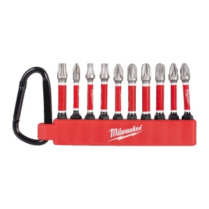 Zestaw bitów udarowych z karabińczykiem PZ TX 50mm Milwaukee 10 szt. 4932500397